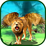 Angry Flying Loin Simulator icon