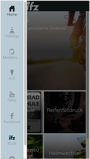 MOTO - die ifz-App Screen 2