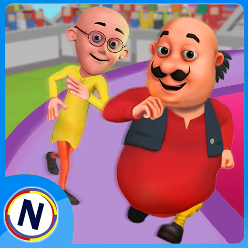 Motu Patlu Fun Run 3D Puzzle Game