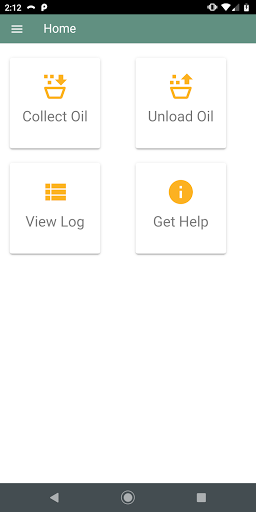 Android application OilCare screenshort