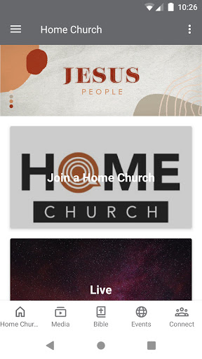 Android application All Nations Church App screenshort