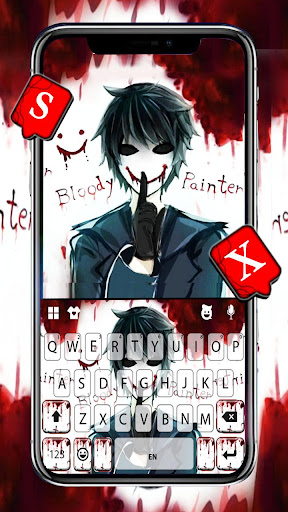 Android application Creepy Bloody Boy Theme screenshort