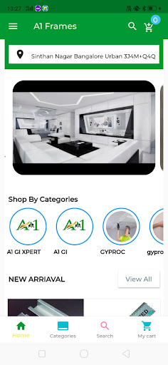 Android application A1 Frames screenshort
