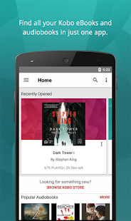 Kobo Books - eBooks Audiobooks Screenshot