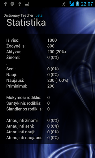 DictionaryTeacher - LT Screen 3