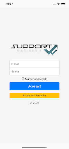 Android application Support Soluções Contábeis screenshort
