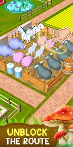 Animal Parking Jam : Farm game