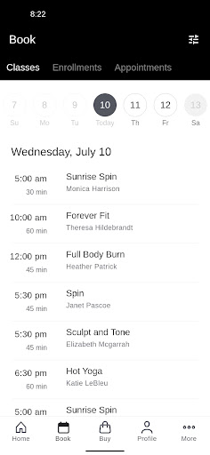 Harrison Fitness Screen 2