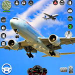 Cover Image of Download US City Airplane Flight Games  APK