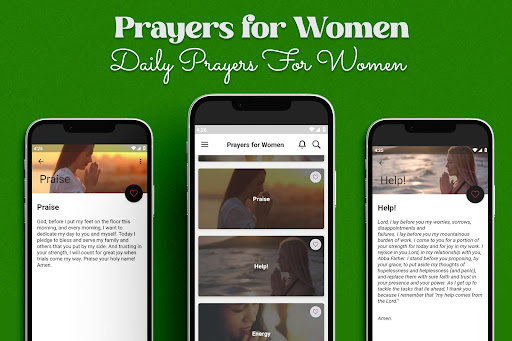 Android application Prayers for Women screenshort