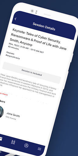 MRC Conferences & Events Screen 3