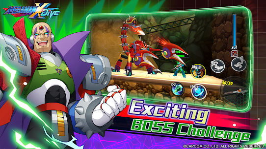 MEGA MAN X DiVE MOBILE v8.4.0 Mod Apk (God Mod/Unlock) Free For Android 4