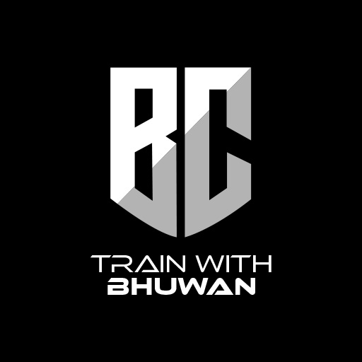 Train with Bhuwan logo
