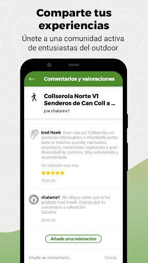 Wikiloc Outdoor Navigation GPS screenshot