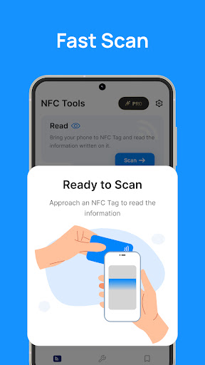 Screenshot of NFC Tags: Card Reader & Writer