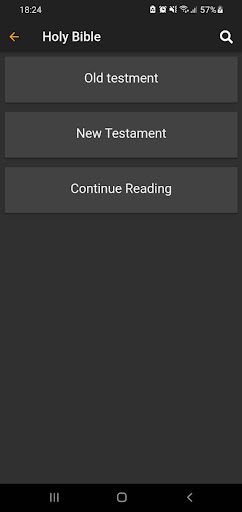 Holy Bible KJV Screen 2