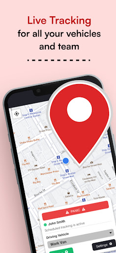 Android application Track My Ride screenshort