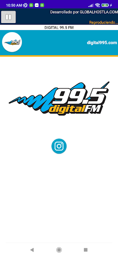 Android application DIGITAL 99.5 FM screenshort