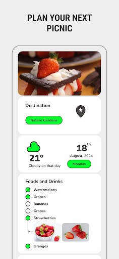 Picnic Planner- Plan, Memories