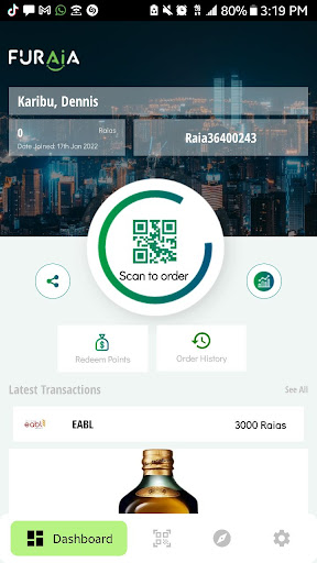 Android application Furaia screenshort