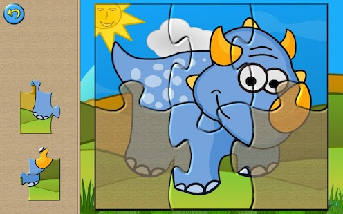 Dino Puzzle Kids Dinosaur Game Screenshot