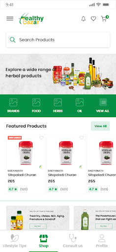 HealthyBazar Screen 3