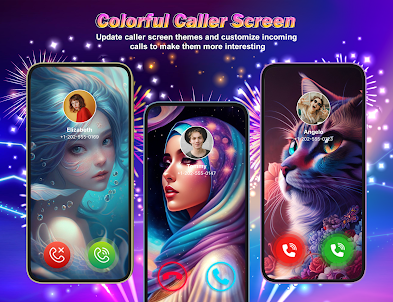 Call Screen, Color Phone Theme