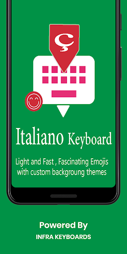 Android application Italian Keyboard by Infra screenshort