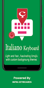 Italian English Keyboard : Infra Keyboard 1