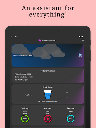 Screenshot of Smart Assistant