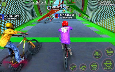 BXM Offroad Cycle Stunt Race
