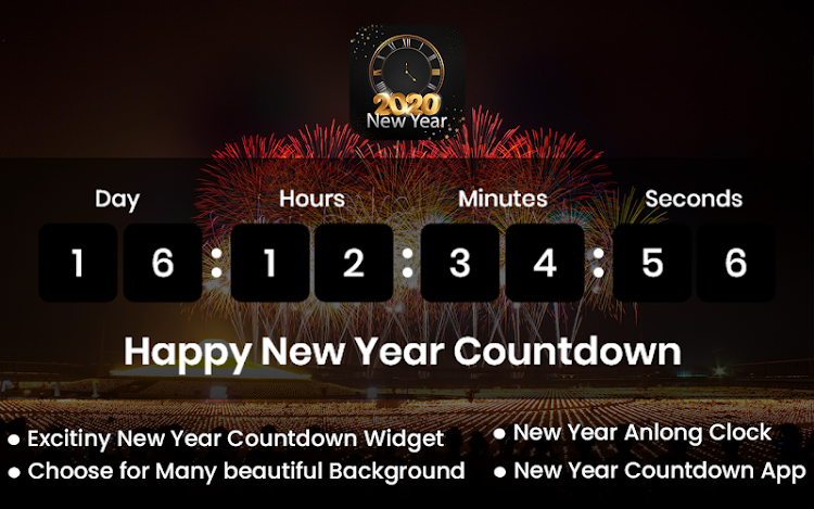 New Year 2020 Countdown - 2020 - 1.0 - (Android)