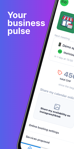 Android application MeetMe: Business Calendar screenshort