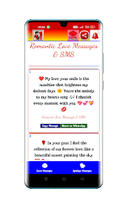 Romantic Love Messenges SMS