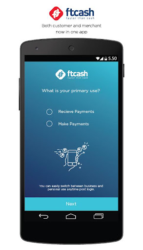 Android application ftcash - Business Loan App screenshort