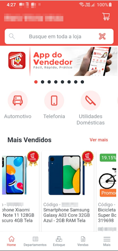 Android application SGL Mobile screenshort