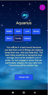 My daily horoscope