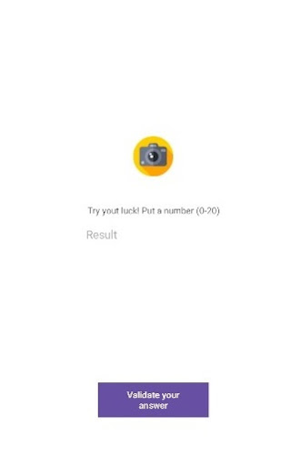 Android application DunkApp screenshort