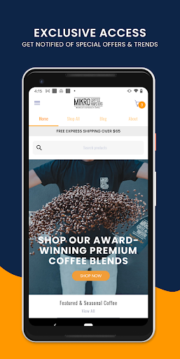 Mikro Coffee Roasters Screen 2