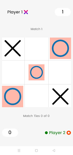 Tic Tac Toe Screen 3