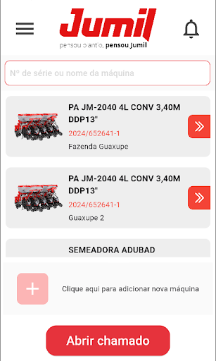 Android application Jumil Serviços screenshort