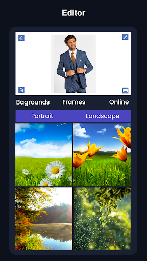 Garden Photo Editor CB Frames Screen 2