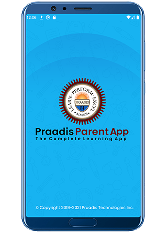 Android application Praadis Parent App screenshort