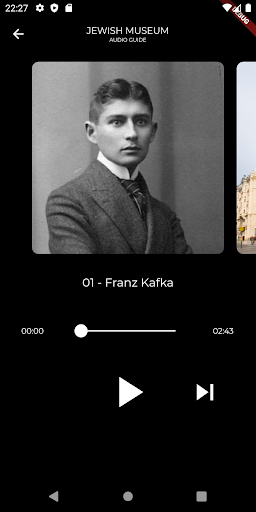 Android application Audio Guide screenshort