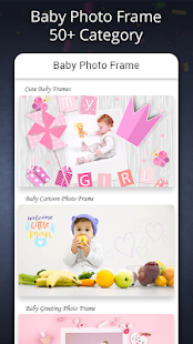 Baby Photo Editor App Frames Screenshot