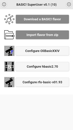 Android application BASIC! Super User screenshort