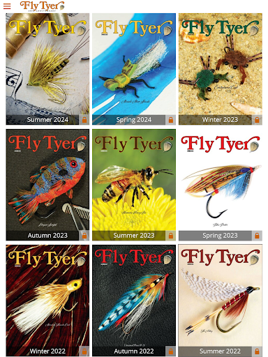 Android application Fly Tyer Magazine screenshort