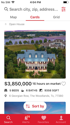 Houston Texas Real Estate Screen 2