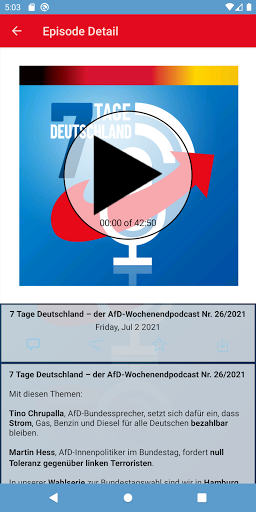 AfD-Podcast Screen 2