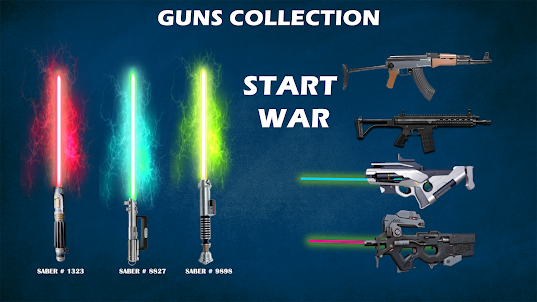 Lightsaber : Gun Simulator 3D